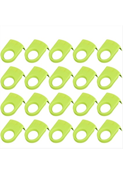 Bira Çıtçıtları, Kokteyl Şişe Klipleri, Şişe Tutucu Plastik Içme Klipleri, Doğum Günü Düğün Partileri Için Stemware Yeşil (Yurt Dışından)