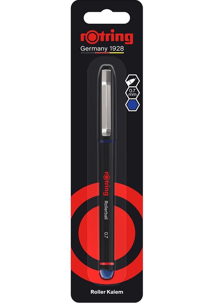 3 Adet Rotring Roller Kalem Mavi 0.7mm fiyatları