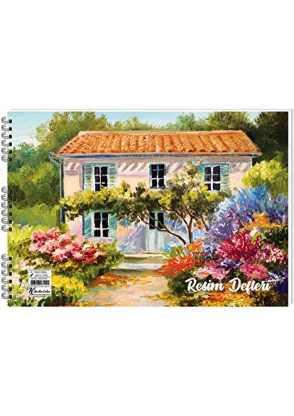 4 Adet Keskin 25*35 40 Yp.spr.basic Resim Defteri