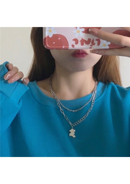 Yeni Retro Bohem Kolye Hong Kong Tadı Seramik Kolye Kolye Kadın Yeni Etnik Kolye Uzun Bölüm (Yurt Dışından)