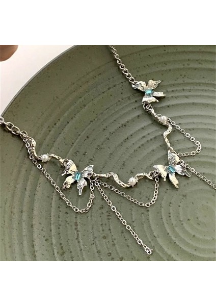 Yeni Çin Zen Uzun Bronz Tüy Kolye Vintage Bohem Etnik Tarzı Çift Jumper Giyim Uzun Aksesuarlar (Yurt Dışından)