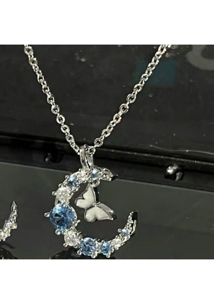 Yeni Ekleme Japonya ve Güney Kore Kolye Tasarım Duygusu Gelişmiş Hafif Lüks Niş Köprücük Kemiği Zinciri, Kadın Kolye (Yurt Dışından)