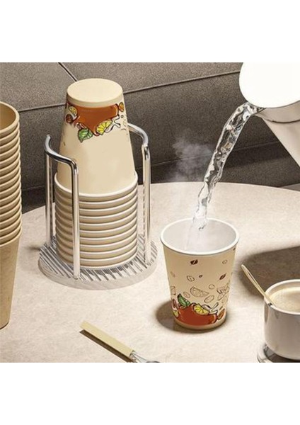 Kağıt Fincan Dağıtıcı Fincan Fincan Organizatör Depolama Parti Fincanı Dağıtıcı Ağız Yıkama Durulama Fincan Depolama Tutucusu, 11.5X13CMB (Yurt Dışından) fırsatları