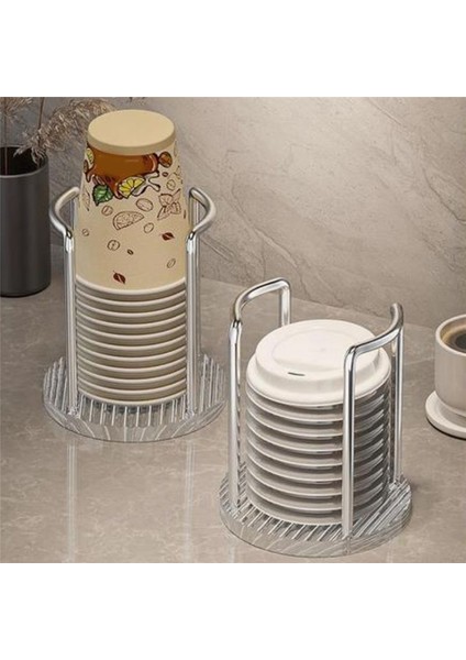 Kağıt Fincan Dağıtıcı Fincan Fincan Organizatör Depolama Parti Fincanı Dağıtıcı Ağız Yıkama Durulama Fincan Depolama Tutucusu, 11.5X13CMB (Yurt Dışından) indirimleri