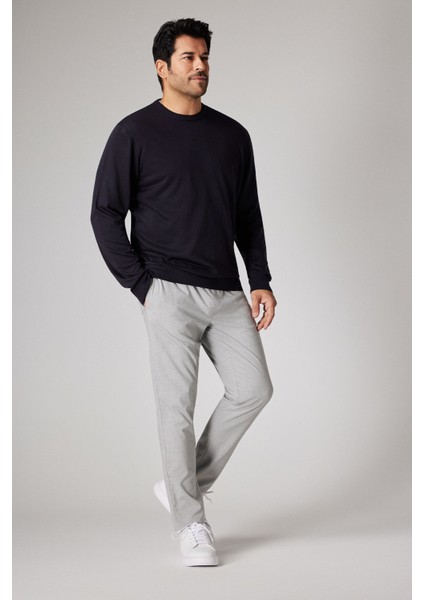 ALTINYILDIZ CLASSICS Erkek Lacivert Standart Fit Normal Kesim Bisiklet Yaka Triko Kazak fiyatları