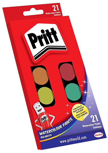 4 Adet Pritt 21LI Sulu Boya 1671703