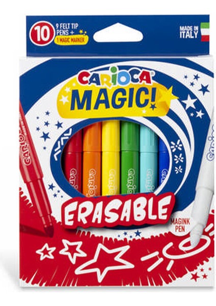 4 Adet Carioca Silinebilir Keçeli Boya Kalemi 9 +1 Düzeltici fiyatları