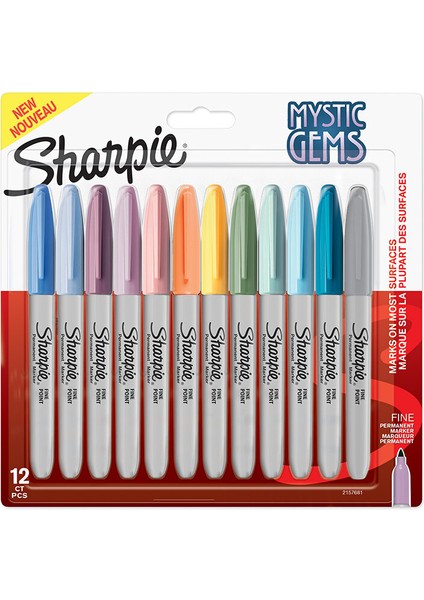 4 Adet Sharpie Mystic Gems 12Lİ Blister Yeni Renkler fiyatları