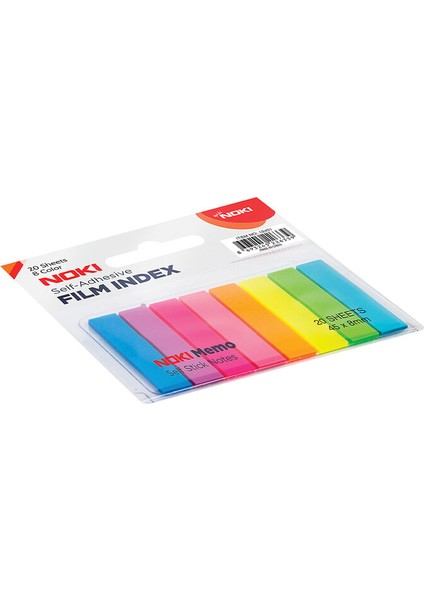 4 Adet Noki Memo 8 Renk Film Index NO:12401 fiyatları