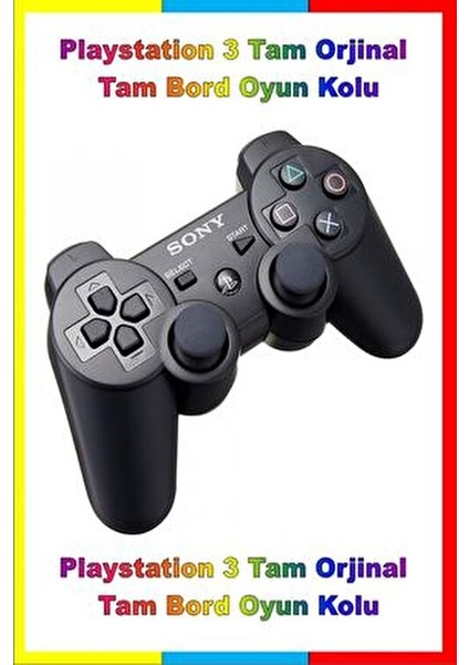 PS3 Joystick Tam Bord Modeli Dayanıklı Materyal ile Oyun Keyfi İçin Tasarlandı fiyatları