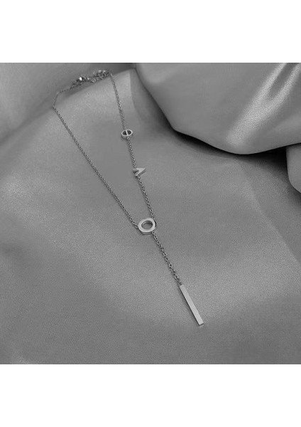 Yeni Kolye Kadın Niş Aksesuarları Baharatlı Kız Tatlı Serin Köprücük Kemiği Zinciri Kazak Kazak Zinciri Yüz Üst Düzey Süslemeler Duygusu ile (Yurt Dışından)