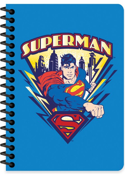 4 Adet Superman A6 80 Yaprak Çizgili Spiralli Bloknot fiyatları