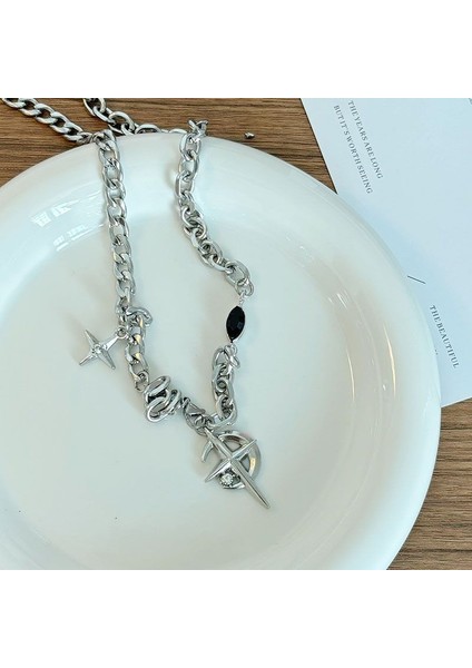 Yeni Kolye Niş Tasarım Birinci Sınıf Mizaç Duygusu Basit Köprücük Kemiği Zinciri Çok Yönlü Basit Hafif Lüks Kolye (Yurt Dışından)