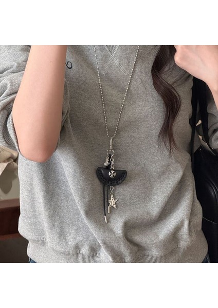 Yeni Kolye Niş Tasarım Birinci Sınıf Mizaç Duygusu Basit Köprücük Kemiği Zinciri Çok Yönlü Basit Hafif Lüks Kolye (Yurt Dışından)