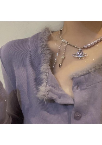 Yeni Retro Bohem Kolye Hong Kong Tadı Seramik Kolye Kolye Kadın Yeni Etnik Kolye Uzun Bölüm (Yurt Dışından)