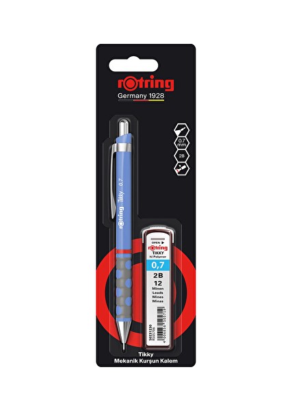 4 Adet Rotring Versatil Tikky Kalem 0.7 mm Uç Hediyeli Moda Renkler