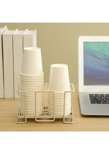 Kağıt Fincan Tutucu Tek Kullanımlık Kupa Seçici Demir Depolama Zemin Ev Kahve Çay Bardağı Tutucu Cam Kupalar Için Kullanılabilir (Yurt Dışından) modelleri