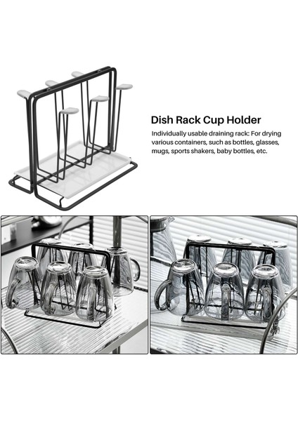 6 Şişe Tabak Drenajı Metal Şişe Tutucusu, Damla Tepsisi Olan Gemiler Için Damla Rafı, Sodastream, Air Up, Avent, Philips (Yurt Dışından) fırsatları