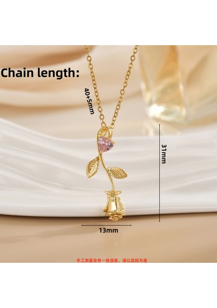 Yeni Özel Titanyum Çelik Köprücük Kemiği Zinciri Geometrik Tasarım Kolye Kadın Kolye Işık Lüks Niş Yüksek Kaliteli Aksesuarlar (Yurt Dışından)