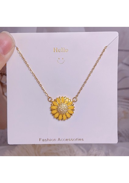 Yeni Bakır Kaplama Mikro-Set Zirkon Metin Tasarımı Moda Basit ve Çok Yönlü Kolye Ucu Kolye (Yurt Dışından)