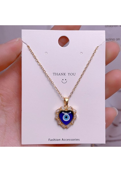 Yeni Çelik Köprücük Kemiği Zinciri Dönen Kolye Kolye Kadın Basit Yüz Aksesuarlı Hafif Lüks (Yurt Dışından)