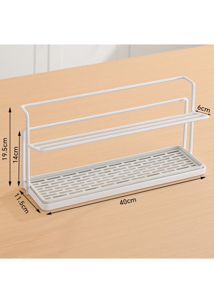 Şişe Kurutma Raf Fincan Depolama Rafı Drenaj Tepsisi Mutfak Kupa Organizasyon Raf Beyaz (Yurt Dışından) fırsatları