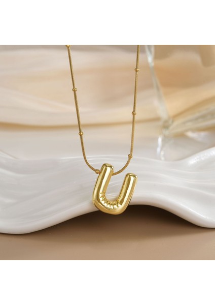 Yeni Avrupa ve Amerika Birleşik Devletleri Noel Serisi Kolye Kadın Basit Yeni Iş Tatil Elemanları Mikro-Kabuklu Yağ Damlası Kolye (Yurt Dışından)