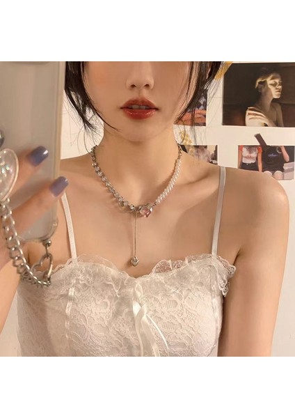 Yeni Geometrik Niş Kolye Yüksek Tasarım Moda Ins Mizaç Kolye Aksesuarları (Yurt Dışından)