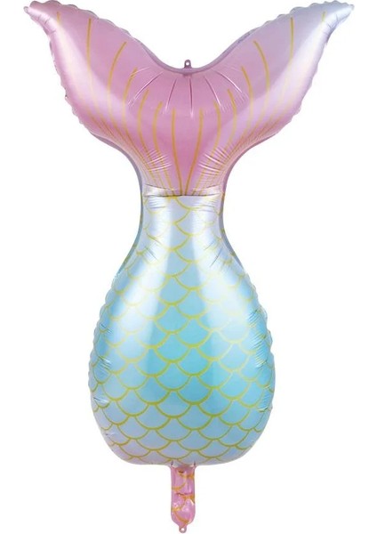 deniz kızı kuyruğu folyo balon