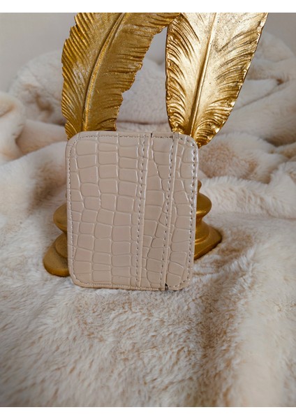 Kadın Timsah Desenli Deri Kartlık fiyatları