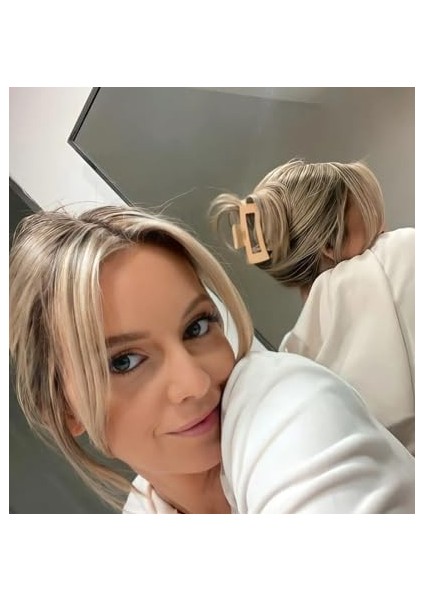 6 Adet Büyük Renkli Kadın Mandal Toka (Renkli, Bag 9cm) fiyatları