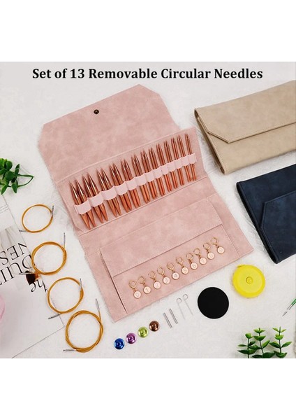 Alüminyum Değiştirilebilir Dikiş Tığ Işi Iğneler Dairesel Örgü Iğneleri Set Dokuma Iplik Örgü Aletleri Örgü Kiti B (Yurt Dışından) fırsatları