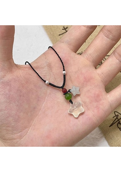 Yeni Perçin Metal Deri Yaka Crockpunk Aşk Kız Kültür Niş Kolye (Yurt Dışından)