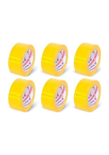 45 mm x 100 mt Sarı Koli Bandı 6 Adet fiyatları