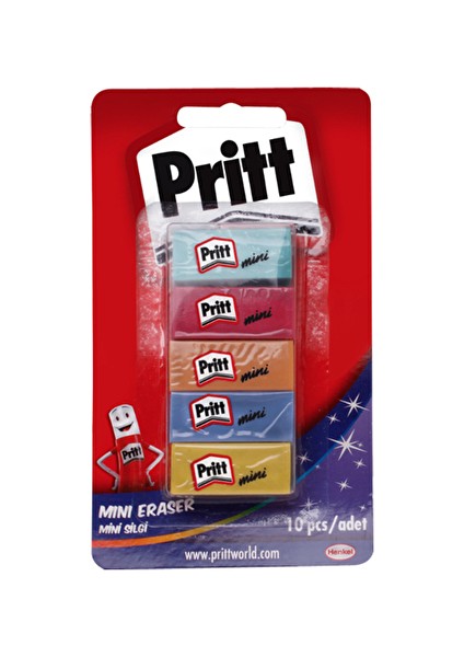 2 Adet Pritt Mini Silgi 10'lu