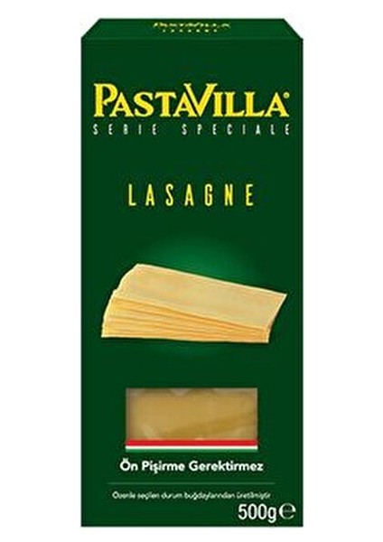 Lazanya 500 gr Aromasız Ön Pişirme Gerektirmeyen İtalyan Makarna fiyatları