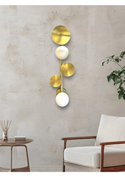 Metal Gövde ile Her Yöne Işık Yayan E-14 Duy Tipi 15 cm