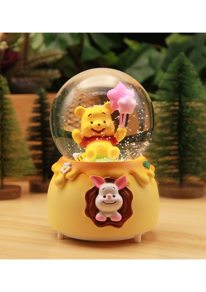 Winnie The Pooh Işıklı ve Müzikli Kar Küresi Büyük Boy - A fiyatları