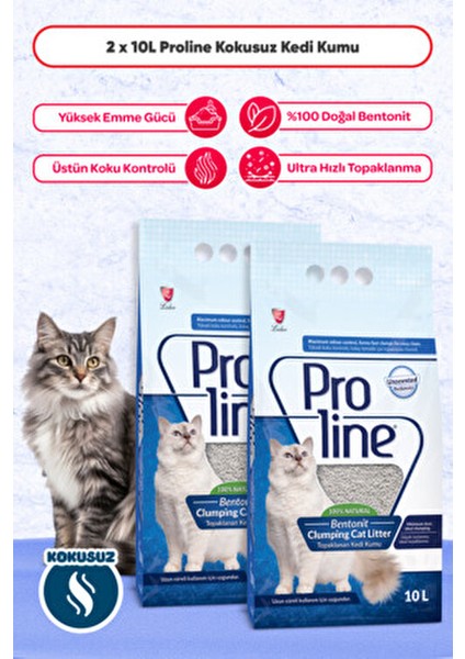 Bentonit Kedi Kumu Lavanta Kokulu 20 lt Ultra Hızlı Topaklanma Özelliği fiyatları