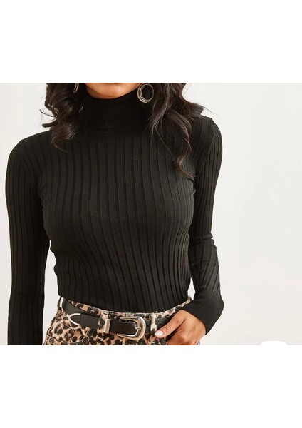 Balıkçı Yaka Triko Kazak