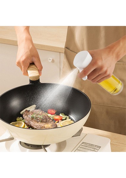Sprey Yağdanlık Cam Şişe Yağ Püskürtücü 220 ml Airfryer Kızartma Izgara Salata Için Yağlık Byz fiyatları