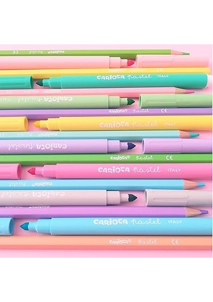 Pastel Süper Yıkanabilir Keçeli Kalem 8'li indirimleri