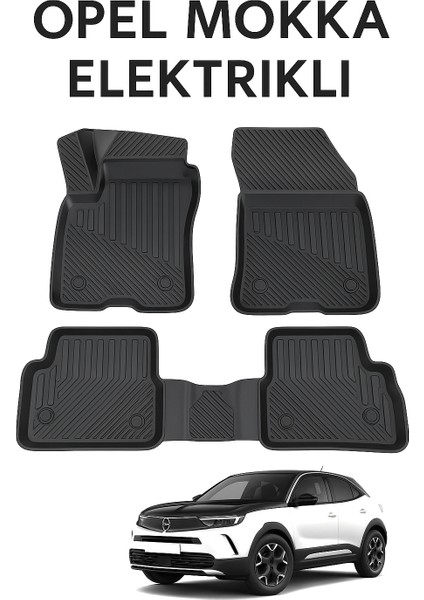 Opel Mokka Elektrikli Uyumlu 3D Oto Paspas Premium indirimleri