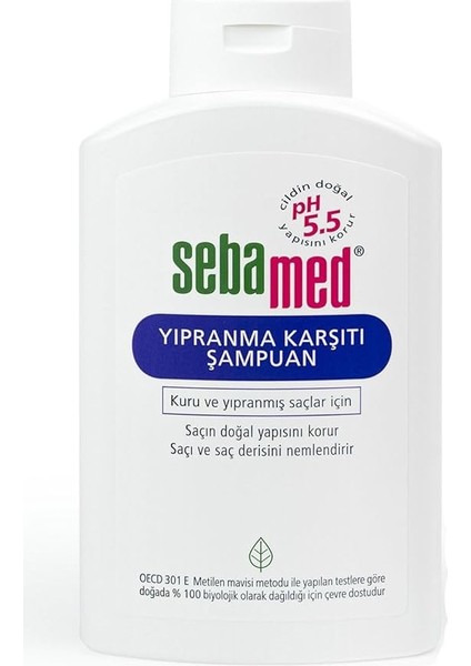 Kuru ve Yıpranmış Saçlar Için Nemlendirici Etkili Onarım Şampuanı 400 ml