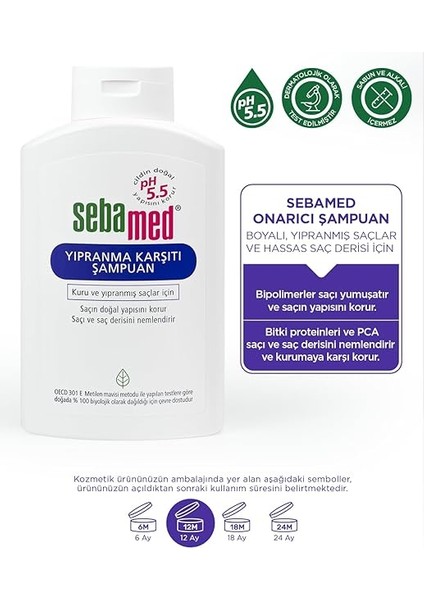 Kuru ve Yıpranmış Saçlar Için Nemlendirici Etkili Onarım Şampuanı 400 ml fırsatları