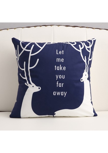 Karikatür Yastık Minderleri 2'li Paket (Yurt Dışından)