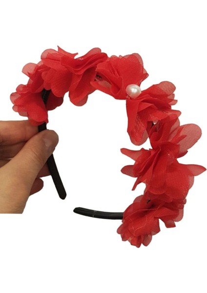 Mezuniyet,kına Gecesi Nedime Tacı Lohusa Tacı Incili ve Lazer Gül 10LU