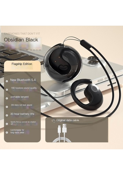 Ows Küçük Hindistan Cevizi Topu Bluetooth Kulaklık Kulaklık Yüksek Kaliteli Kablosuz Bluetooth Kulaklık 5.4 Stereo (Yurt Dışından)