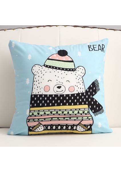 Karikatür Yastık Minderleri 2'li Paket (Yurt Dışından)