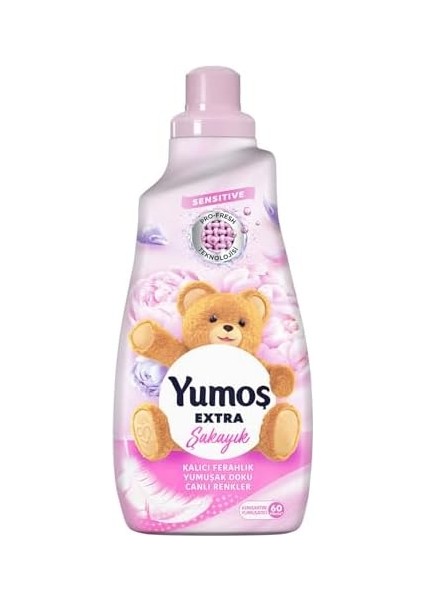 Yumoş Extra Konsantre Çamaşır Yumuşatıcısı Şakayık 1440 ml fiyatları